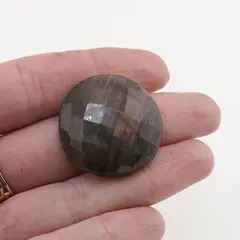 Cabochon Labradorit fatetat 28x28x9mm F99