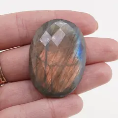 Cabochon Labradorit fatetat 42x30x7mm F118