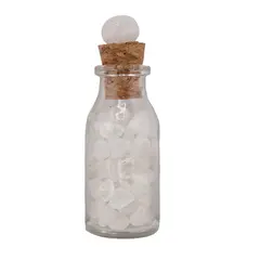 Sticla cu cristale naturale Cristal de stanca chips, 77mm