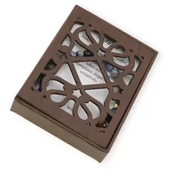 Bratara pe elastic Sodalit sfere 6mm cu element tigru in cutie cadou