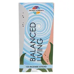 Set betisoare parfumate Sacred Elements - Balanced Living, 120 buc