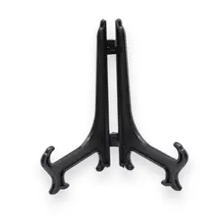 Suport din plastic negru pentru pietre 13,5cm