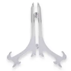 Suport din plastic transparent pentru pietre 17,8cm