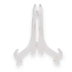Suport din plastic transparet pentru pietre 13,5cm