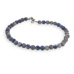 Bratara Lapis lazuli deschis sfere 4mm
