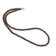 Colier Obsidian mahon sfere 5mm