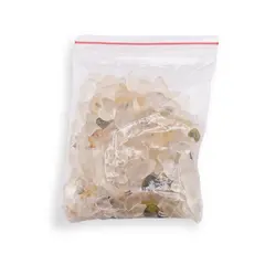 Spartura Citrin deschis pietre chips, 25g
