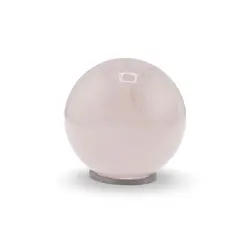 Cuart roz, sfera naturala unicat, M13