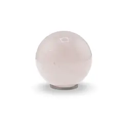 Cuart roz, sfera naturala unicat, M14