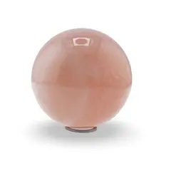 Cuart roz, sfera naturala unicat, M18