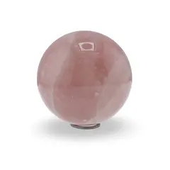 Cuart roz, sfera naturala unicat, M21