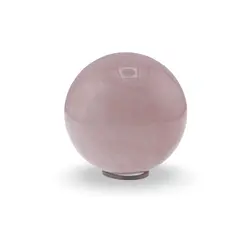 Cuart roz, sfera naturala unicat, M24
