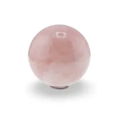 Cuart roz, sfera naturala unicat, M26