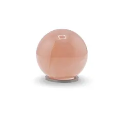 Cuart roz, sfera naturala unicat, M44