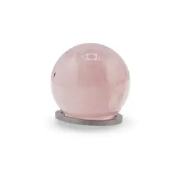 Cuart roz, sfera naturala unicat, M50