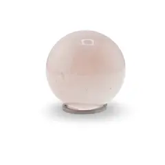 Cuart roz, sfera naturala unicat, M59