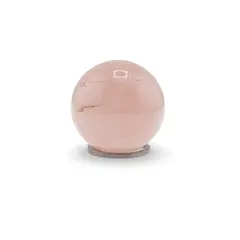 Cuart roz, sfera naturala unicat, M60