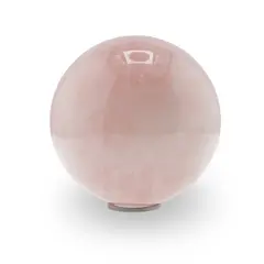 Cuart roz, sfera naturala unicat, M61