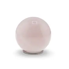 Cuart roz, sfera naturala unicat, M62