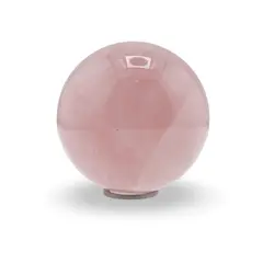 Cuart roz, sfera naturala unicat, M66
