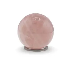 Cuart roz, sfera naturala unicat, M68