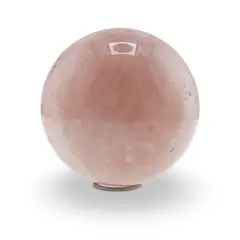 Cuart roz, sfera naturala unicat, M69