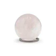 Cuart roz, sfera naturala unicat, M79