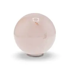 Cuart roz, sfera naturala unicat, M8