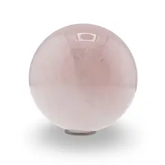 Cuart roz, sfera naturala unicat, M86