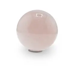 Cuart roz, sfera naturala unicat, M90