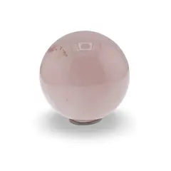 Cuart roz, sfera naturala unicat, M92