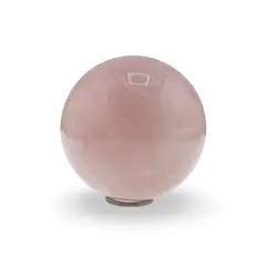 Cuart roz, sfera naturala unicat, M94