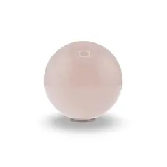 Cuart roz, sfera naturala unicat, M96