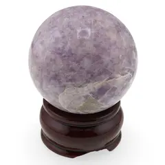 Lepidolit, sfera unicat, R35