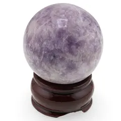 Lepidolit, sfera unicat, R36