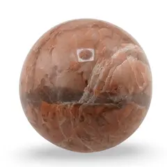 Piatra lunii piersica, sfera unicat, G6