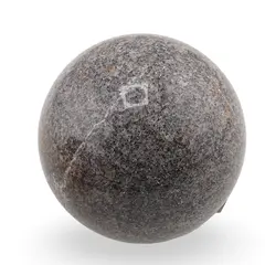 Rubin in fucsit, sfera unicat, H2