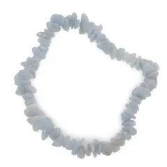 Bratara pe elastic cu pietre chips Angelit