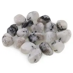 Piatra lunii cu turmalina cristal rulat, 15-20g