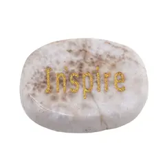 Cristal slefuit Scolecit cu afirmatie gravata -  Inspire