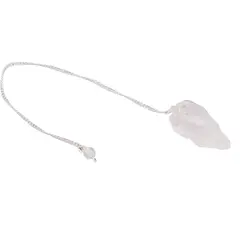 Pendul radiestezie din Cristal de stanca brut