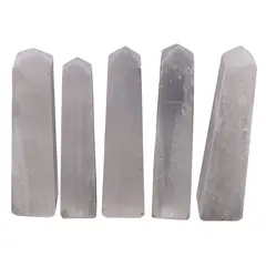 Turn / Obelisc cu patru fatete din Selenit, 90-120g