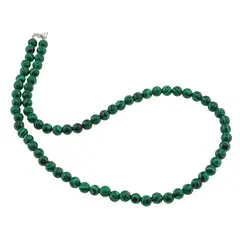 Colier Malachit sfere, 6mm