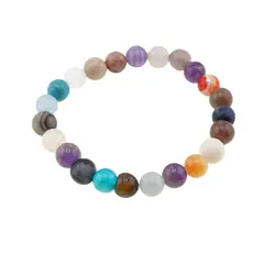 Bratara Mix cristale sfere, 8mm