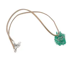 Pandantiv ciorchine Onix verde
