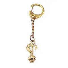 Amuleta breloc Feng Shui pentru belsug din metal, 85mm