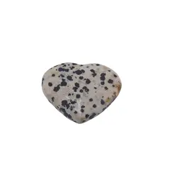 Inima rulata Jasp dalmatian, 30-40mm