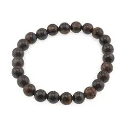 Bratara din Bronzit 8mm, pe elastic, 19cm