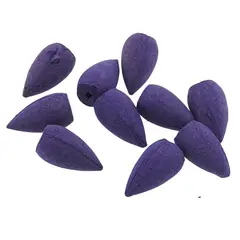 Conuri parfumate lavanda 10 buc, mov, backflow