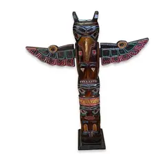 Decoratiune din lemn Totem, 50cm